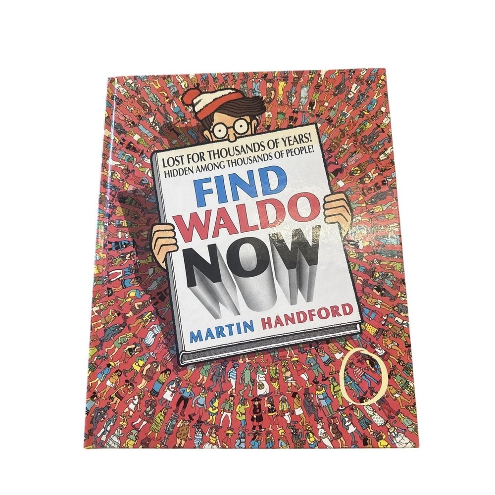 Find Waldo Now by Martin Handford 1988 First US Edition Hardcover Where's Waldo?